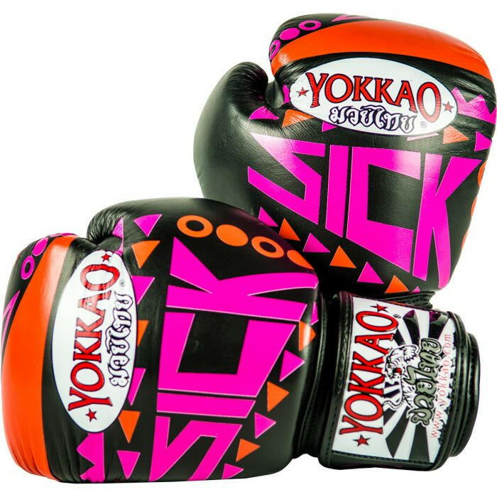 sick handschuhe muay thai boxing gloves orange/pink sys-engine-drivetrain it on the wall Color:Raw Steel Anhänger