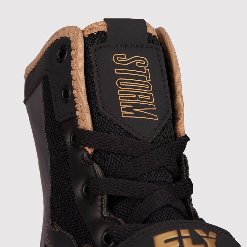 FLY STORM BOOTS BLACK/GOLD