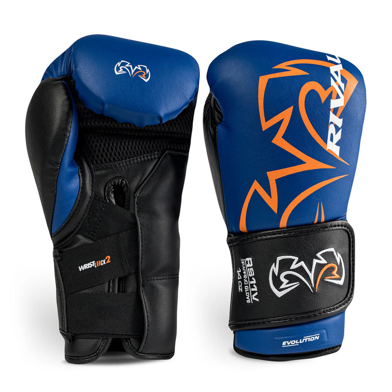 GANTS DE SPARRING RIVAL RS11V EVOLUTION - BLEU