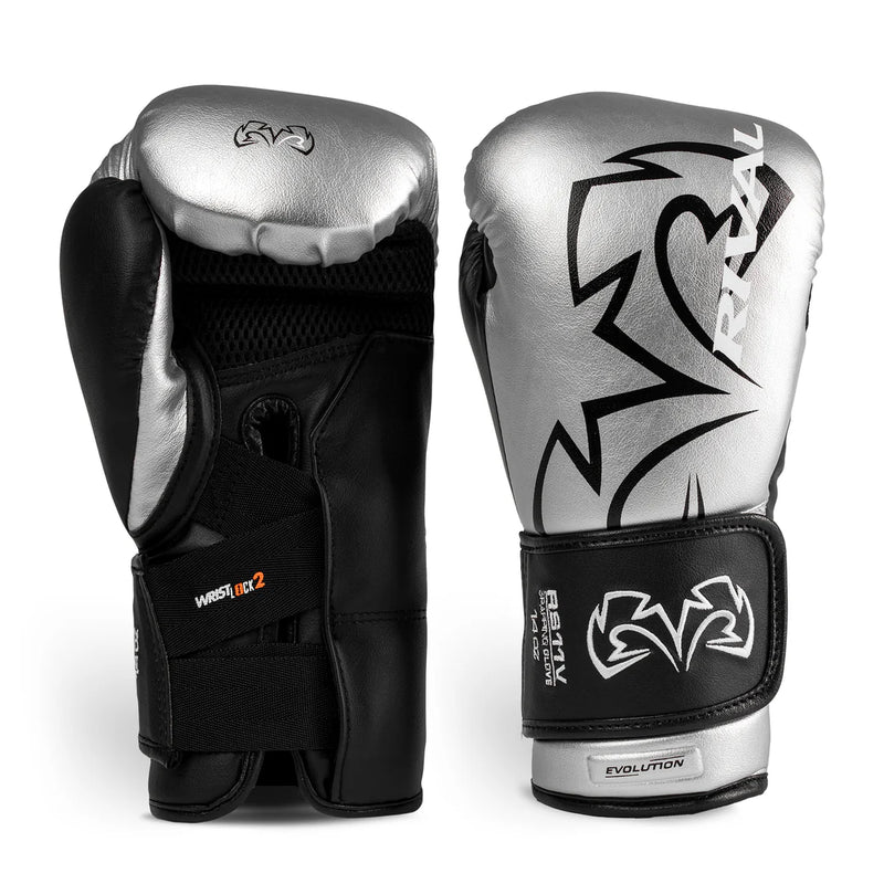 GANTS DE SPARRING RIVAL RS11V EVOLUTION - ARGENT