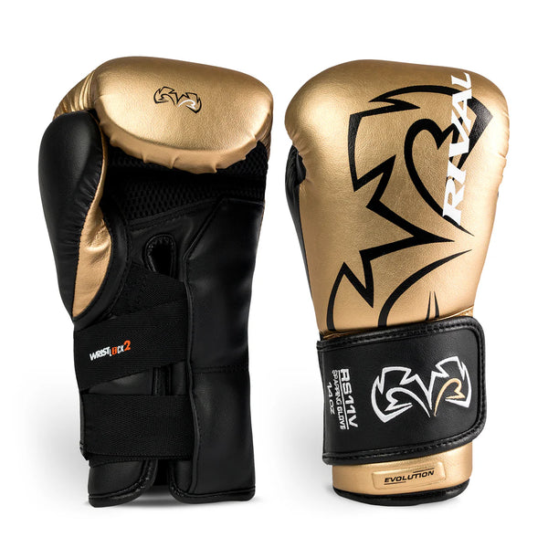 GANTS DE SPARRING RIVAL RS11V EVOLUTION - OR