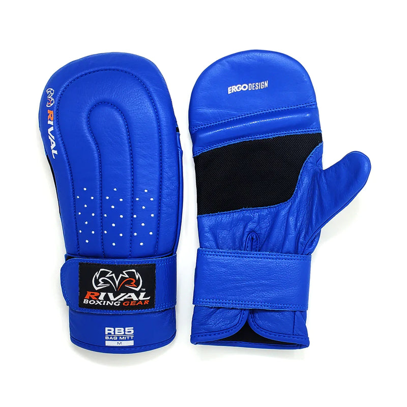 RIVAL RB5 BAG MITTS - BLUE