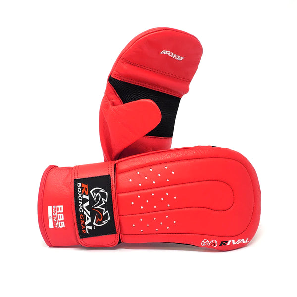 RIVAL RB5 BAG MITTS - RED
