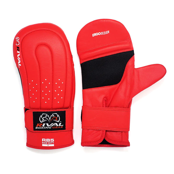 RIVAL RB5 BAG MITTS - RED