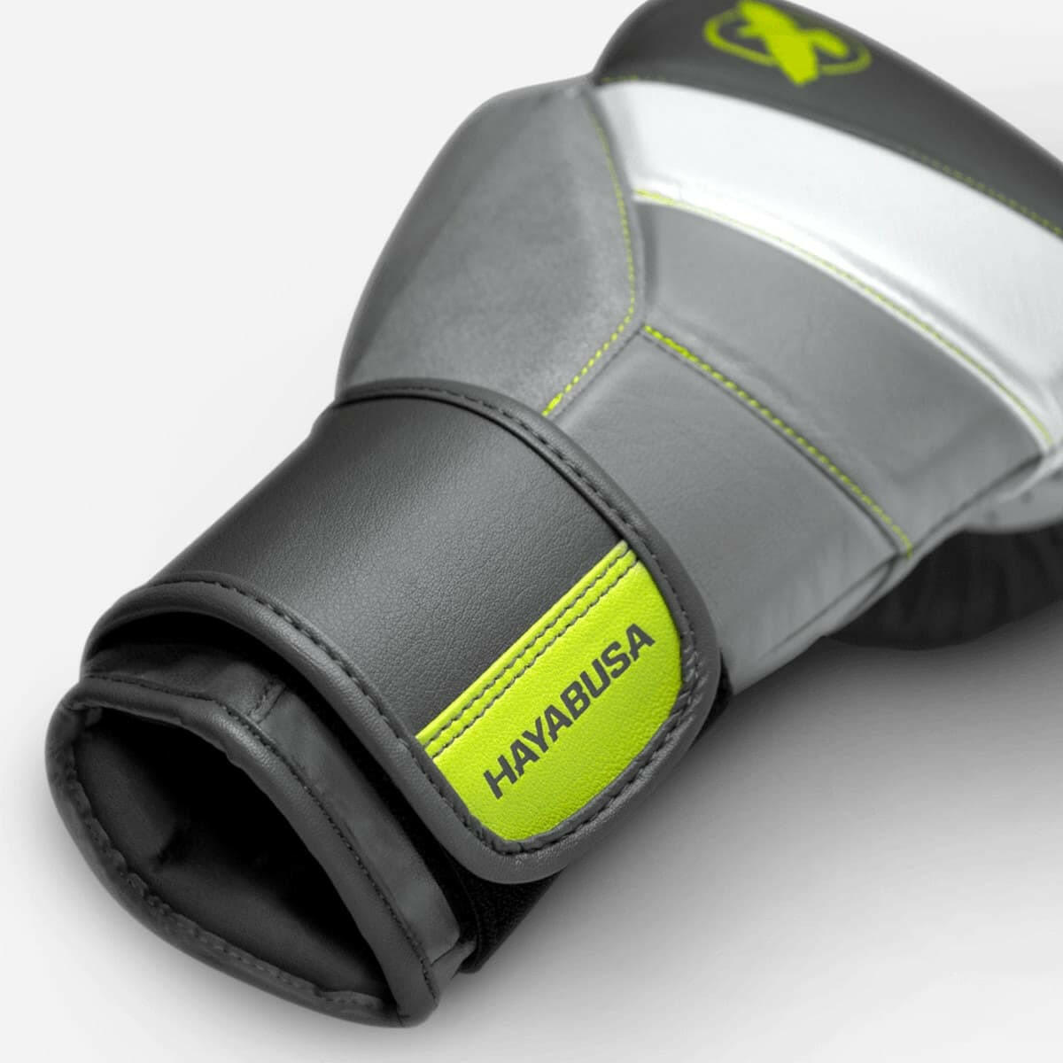 Hayabusa T3ボクシンググローブ（男女兼用） - チャコール/ライム, 12oz HAYABUSA T3 BOXING GLOVES - CHARCOAL/LIME | UNDRGROUND ATHLETICS