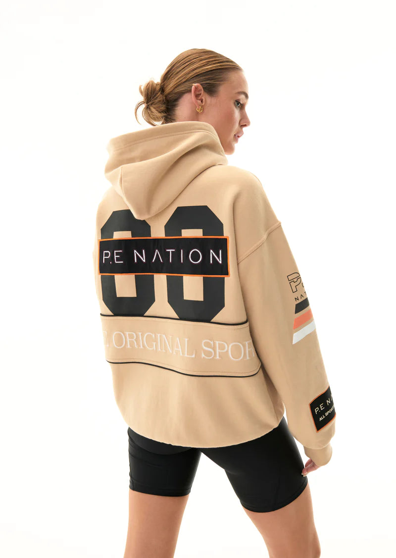 Logo Beige Champion Hoodies Women's Hoodie Champion Rochester Logo