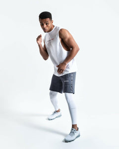 CLASSIC BOXING IS LOVE MUSCLE TANK - WHITE