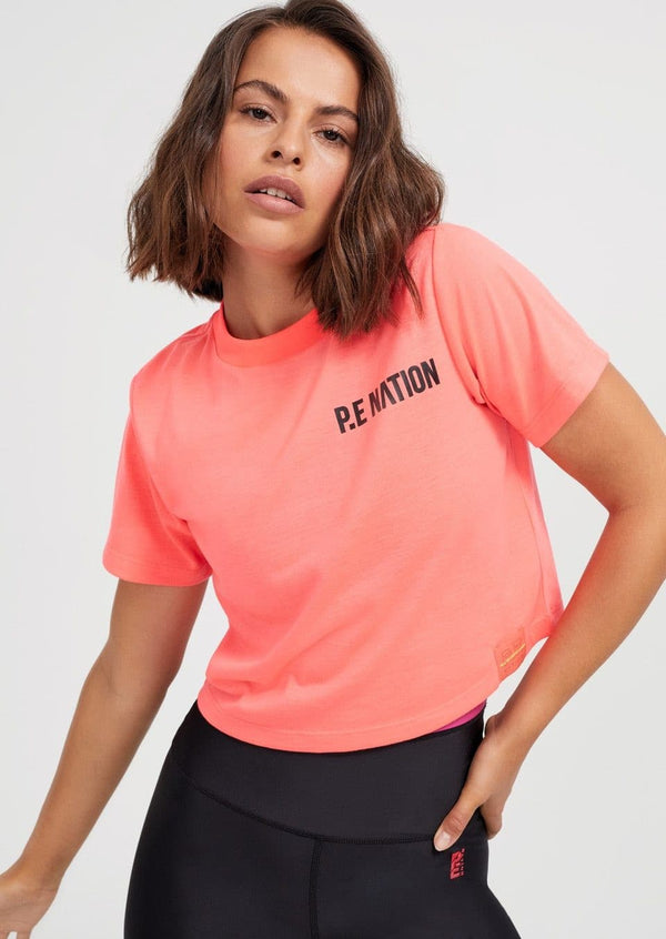 BOX OUT TEE - PINK.