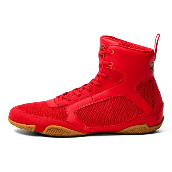 HAYBUSA PRO BOXING SHOES - RED.