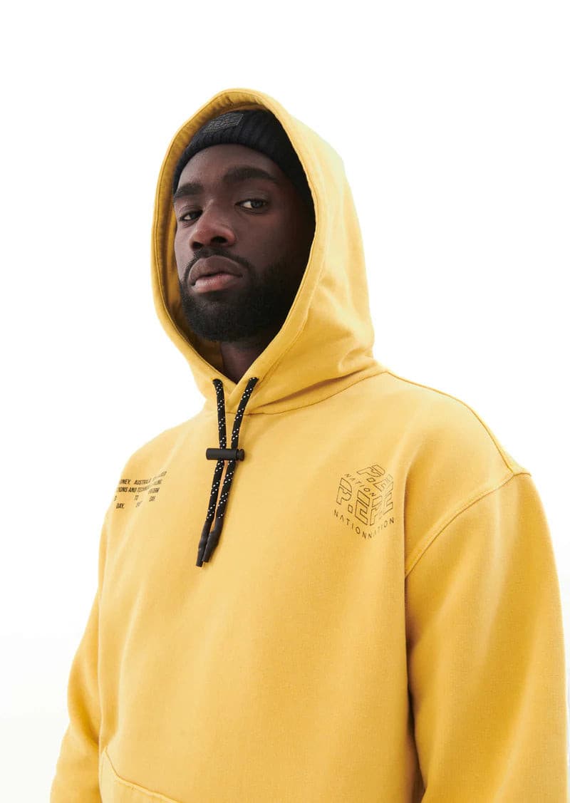 REVOLVE HOODIE IN SUNFLOWER UNDRGROUND ATHLETICS