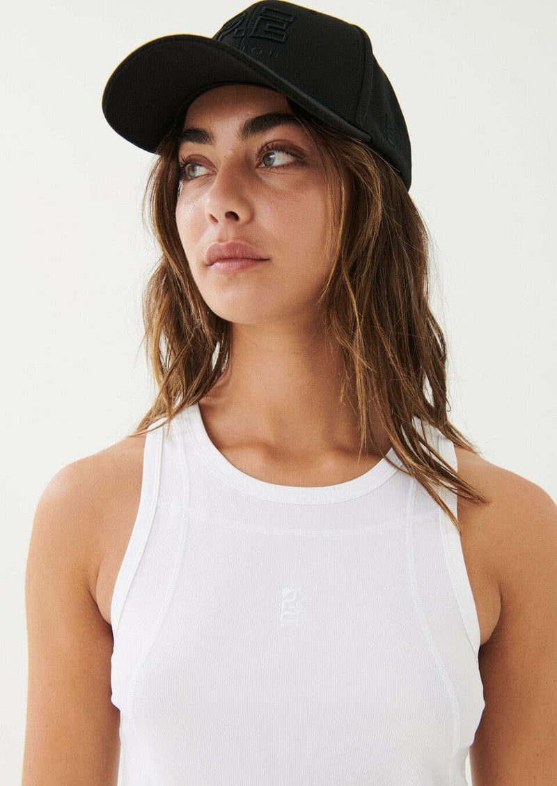 TAKE CHARGE TANK IN WHITE.