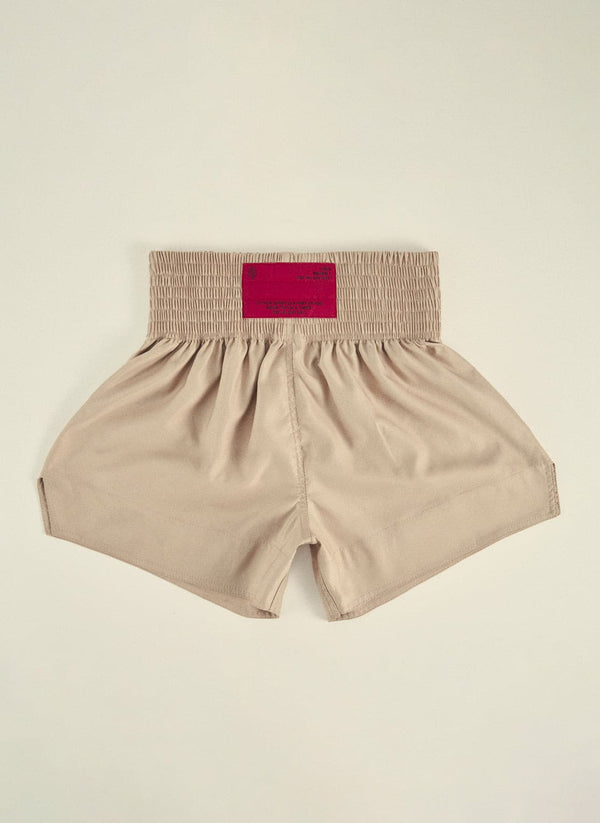 BOXING SHORTS TECHNICAL BEIGE