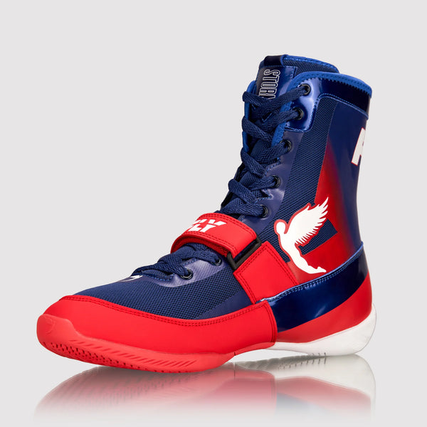 FLY STORM BOOTS BLUE/WHITE/RED