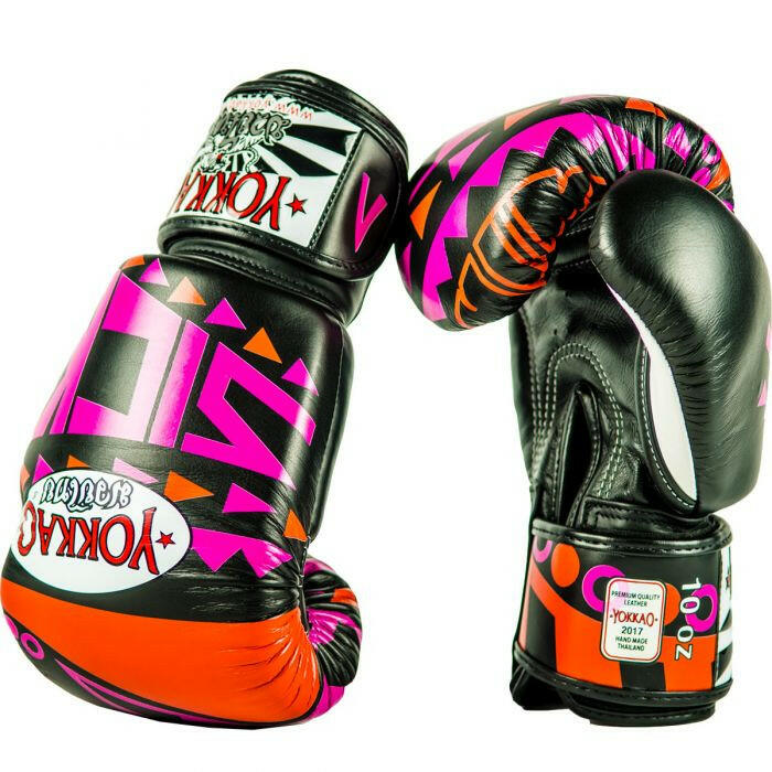 Orange Yokkao Boxing Gloves ボクシング YOKKAO MATRIX ORANGE IBIS