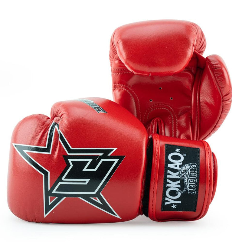 INSTITUTION BOXING GLOVES - RED.