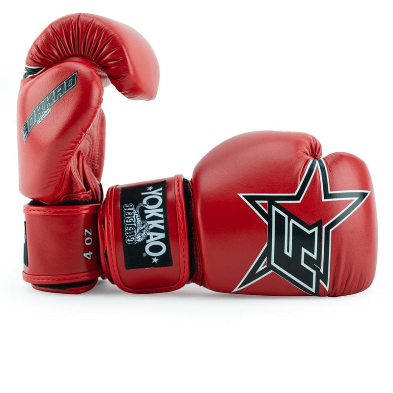INSTITUTION BOXING GLOVES - RED.