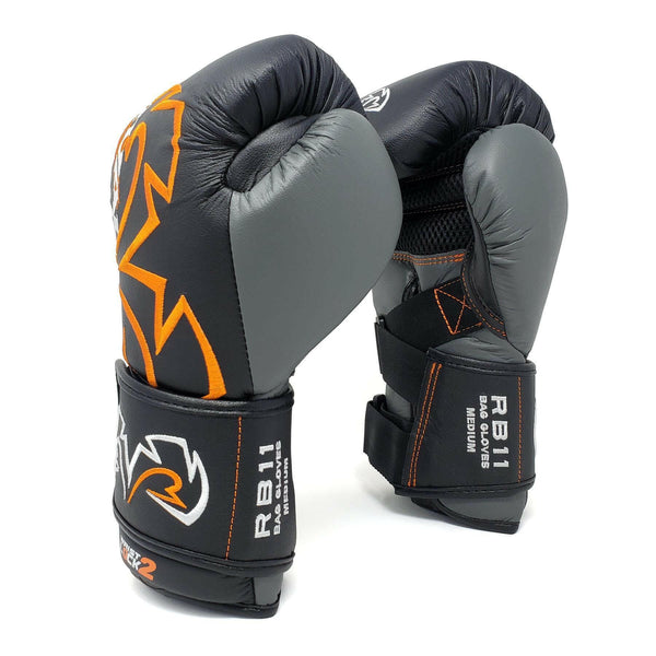 RIVAL RB11 EVOLUTION BAG GLOVES - BLACK.