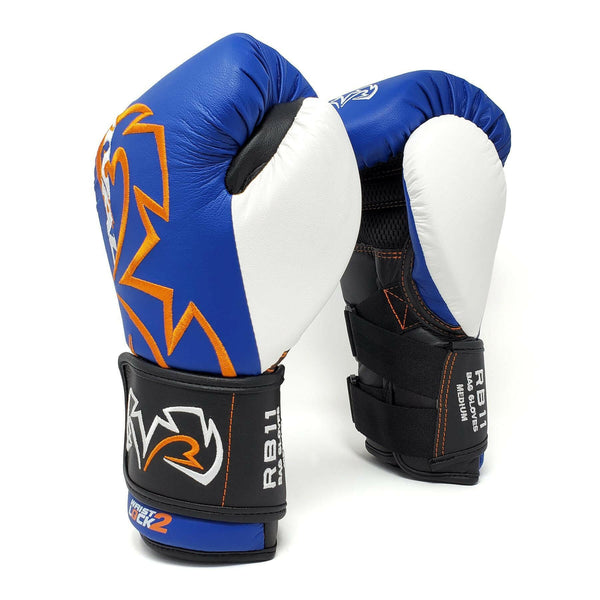 RIVAL RB11 EVOLUTION BAG GLOVES - BLUE.