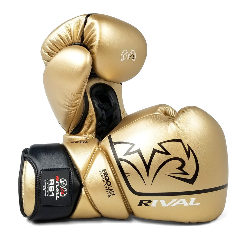 RIVAL RS1 ULTRA SPARRING GLOVES 2.0 - GOLD.