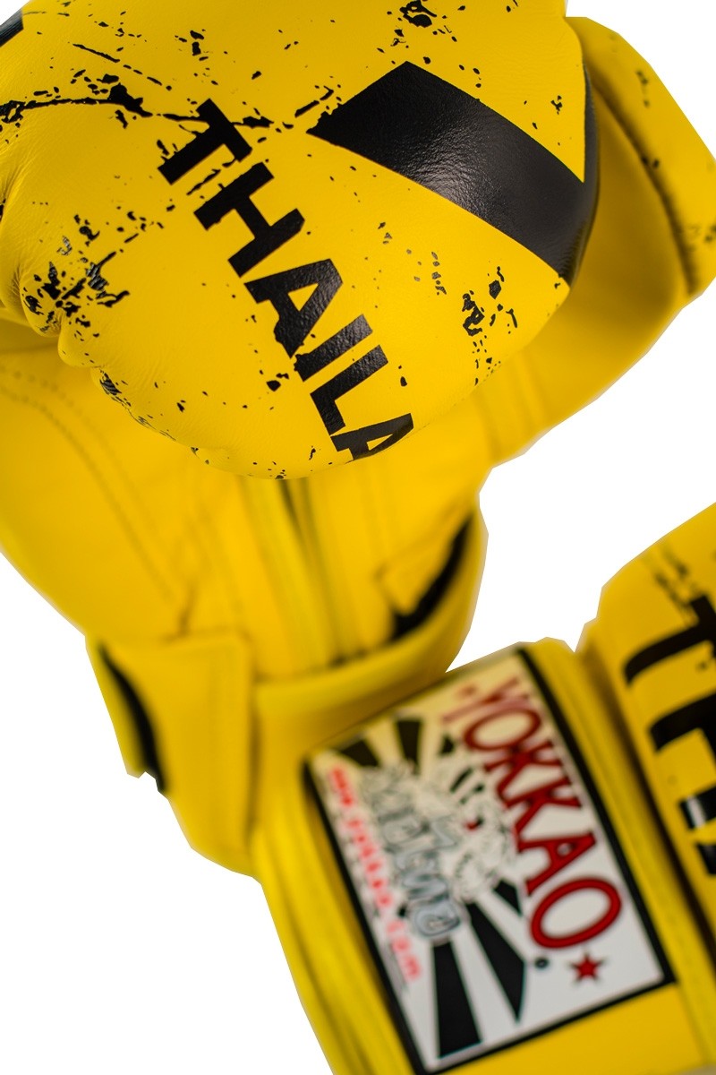 YOKKAO URBAN BOXING GLOVES - YELLOW.